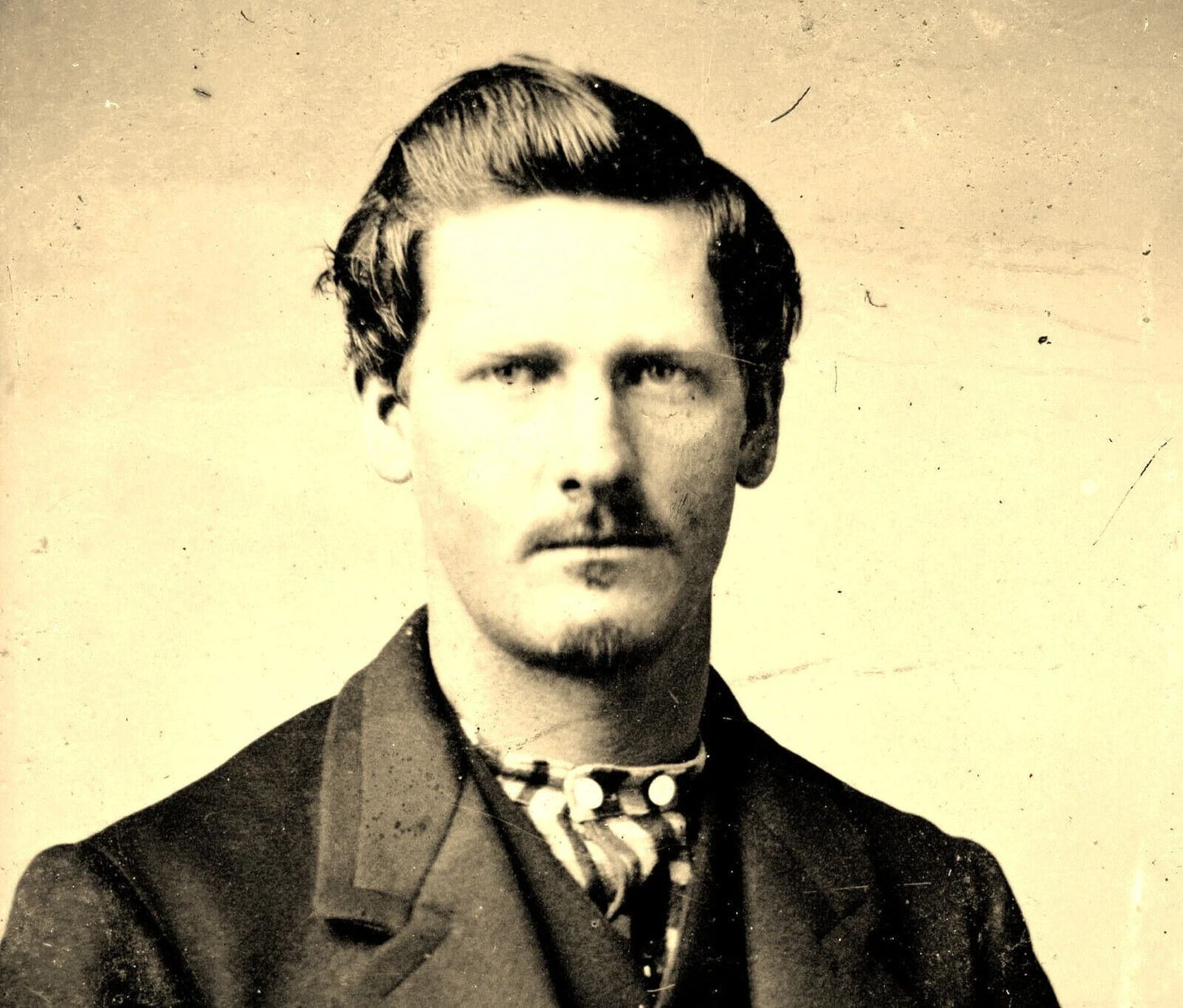 1869 21 Year Old Wyatt Earp Western Cowboy Sherriff 300 Piece Jigsaw Puzzle