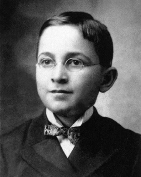 1894 Young Harry S Truman Glossy Photo Us President 10 Years Old Portrait