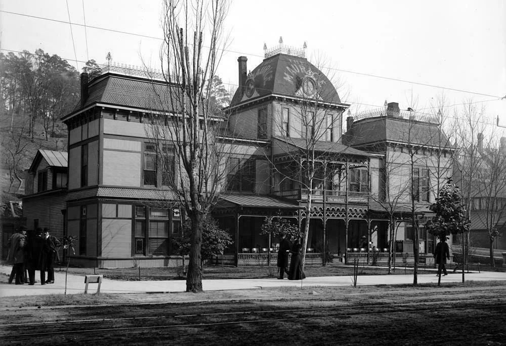 1900 Maurice Bath House Hot Springs Ar Old Retro Vintage 300 Piece Jigsaw Puzzle