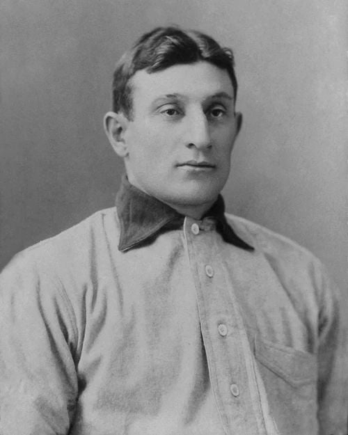 1902 Pittsburgh Pirates Honus Wagner Photo Glossy T206 Cabinet Portrait