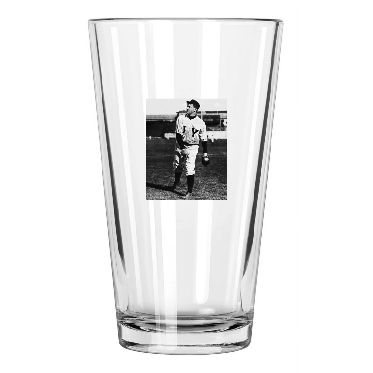 1905 New York Giants Christy Mathewson Vintage Baseball Pint Beer Drinking Glass