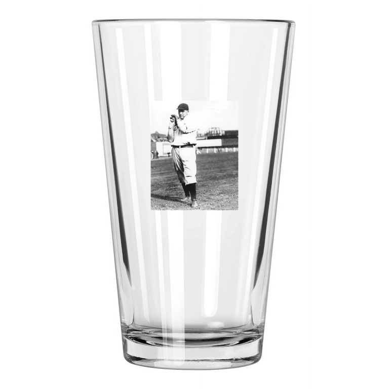 1906 New York Giants Joe Mcginnity Vintage Baseball Pint Beer Drinking Glass