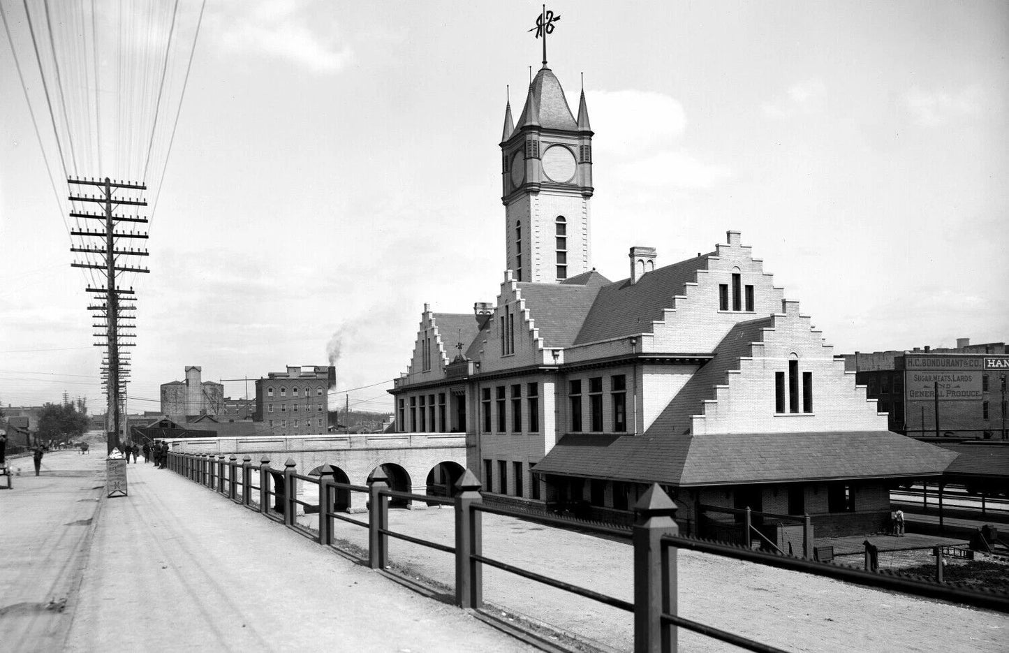 1906 Southern Railway Station Knoxville Tn Vintage 300 Piece Jigsaw Puzzle