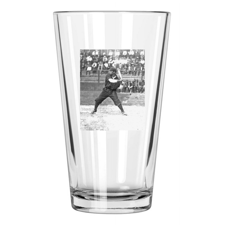 1909 Leland Giants John 'Pete' Hill Negro League Hof 2006 Pint Beer Glass
