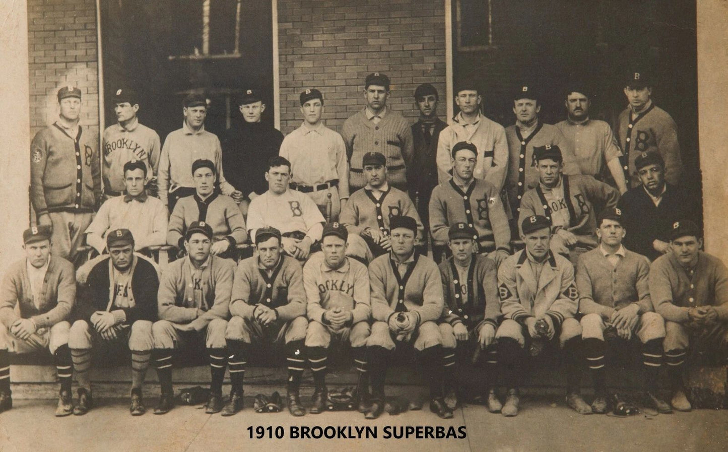 1910 Brooklyn Superbas Photo Baseball Picture Mlb 300 Piece Jigsaw Puzzle