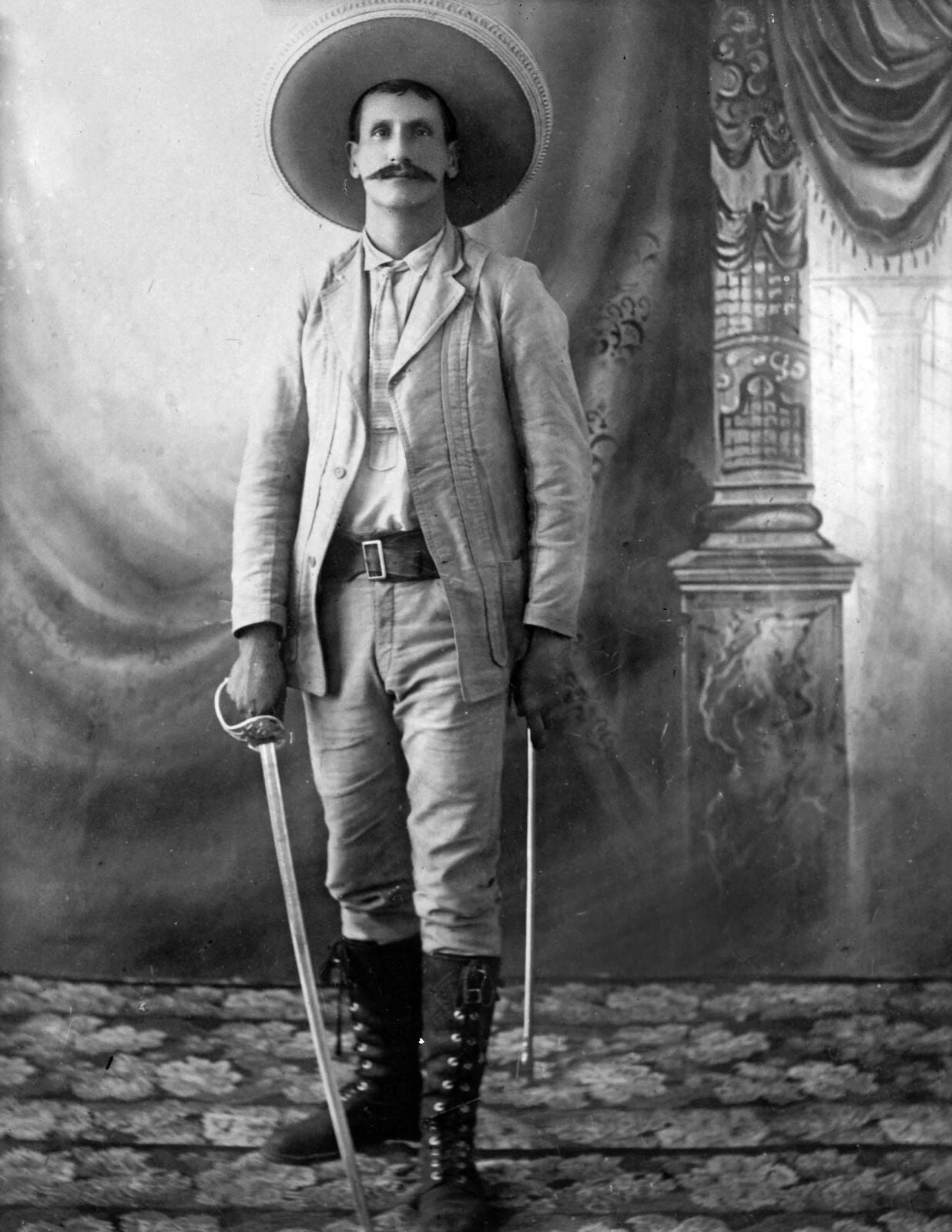 1910 Mexican General Domingo Arrieta Vintage Old Photo Picture Reprint