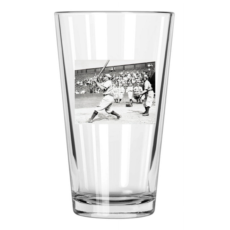 1910 Pittsburgh Pirates Honus Wagner Photo Baseball Pint Beer Drinking Glass