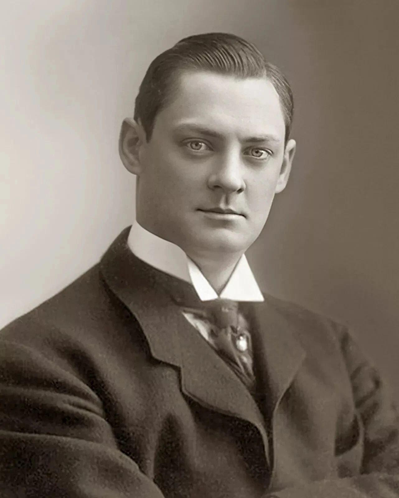 1910 Silent Movie Screen Actor Lionel Barrymore Portrait Picture Photo