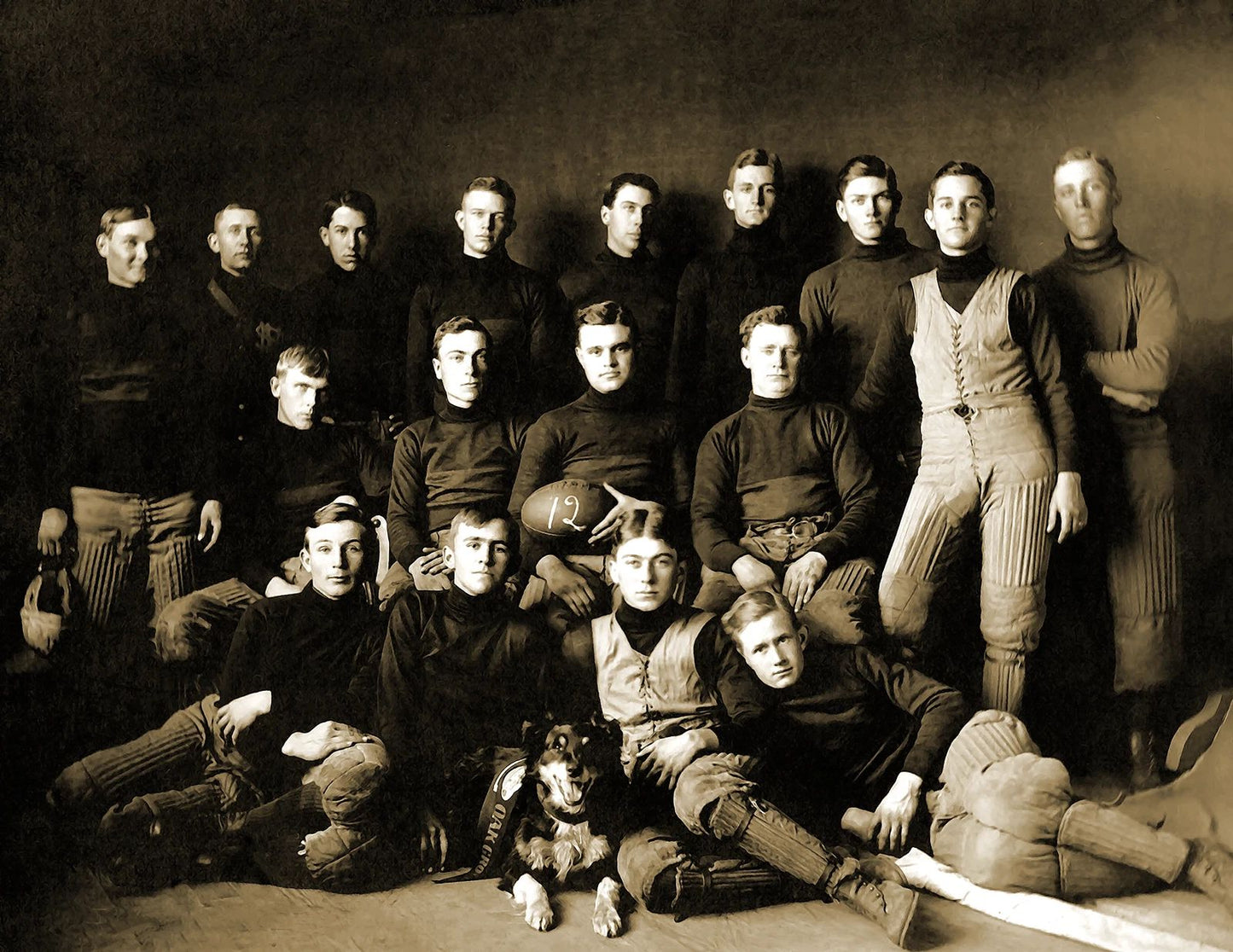 1912 Oak Grove High Football Team Mo Vintage Old Reprint 300 Piece Jigsaw Puzzle