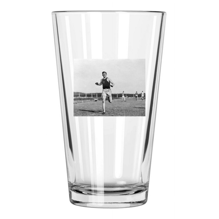1912 Olympic Trials Jim Thorpe Celtic Park, New York Pint Beer Drinking Glass