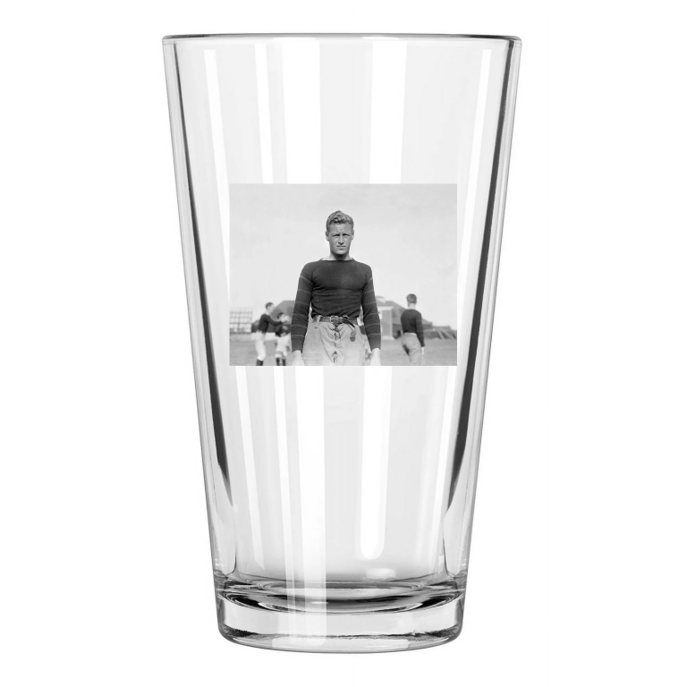 1913 Princeton University Hobey Baker College Football Pint Beer Drinking Glass