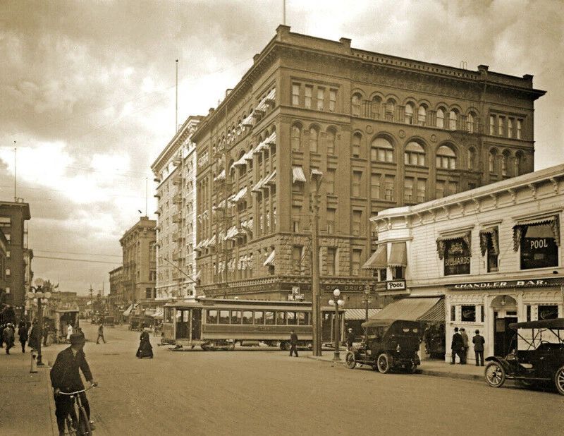 1915 Imperial Hotel Portland Oregon Old Vintage Photo Reprint
