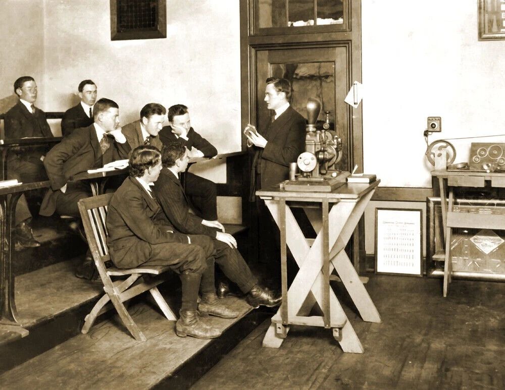 1916 Millwright Class Fall River Tech Ma Old Vintage 300 Piece Jigsaw Puzzle