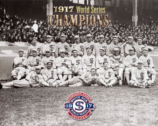 1917 Chicago White Sox Glossy Photo Team World Series Champions Poster