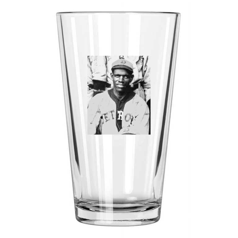 1920 Detroit Stars John 'Pete' Hill Negro League Hof 2006 Pint Beer Glass