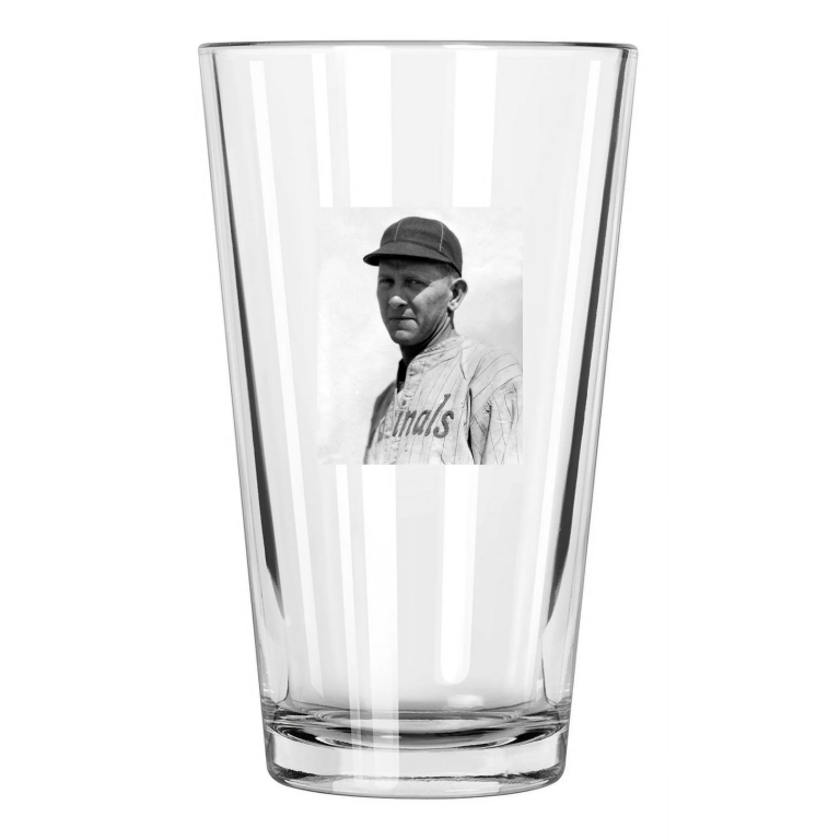 1920 St Louis Cardinals Jesse Haines Spring Training Pint Beer Drinking Glass