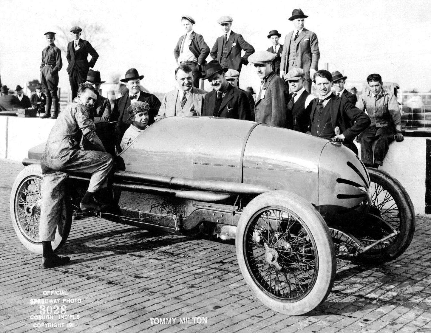 1921 Race Car Driver Tommy Milton Photo Picture Print 300 Piece Jigsaw Puzzle