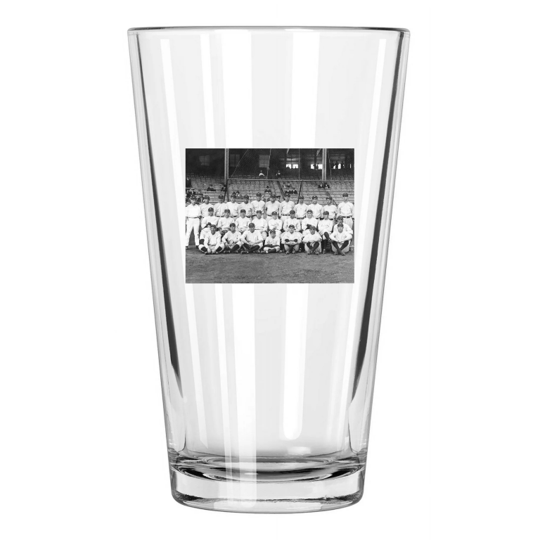 1923 New York Yankees World Series Champions Vintage Pint Beer Drinking Glass