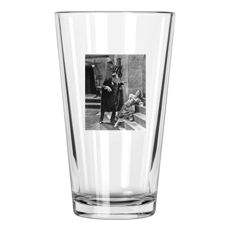 1925 Horror Film Phantom Of The Opera Lon Chaney 1 Pint Beer Drinking Glass