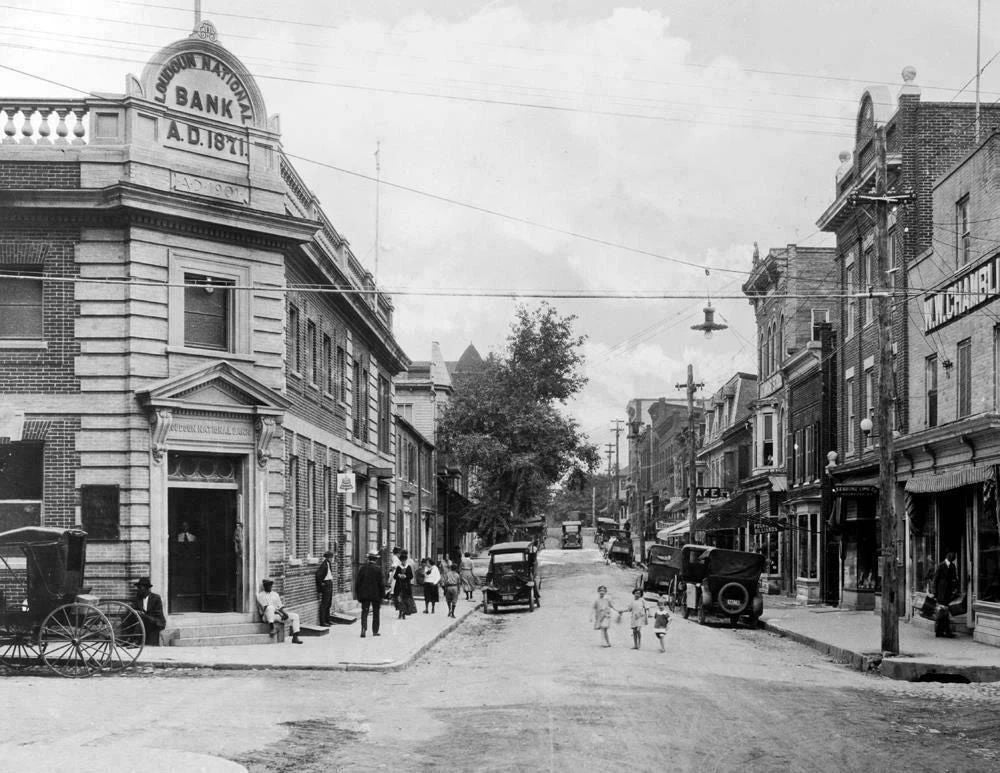 1925 King Street Leesburg Virginia Old Historic Vintage Photo Reprint