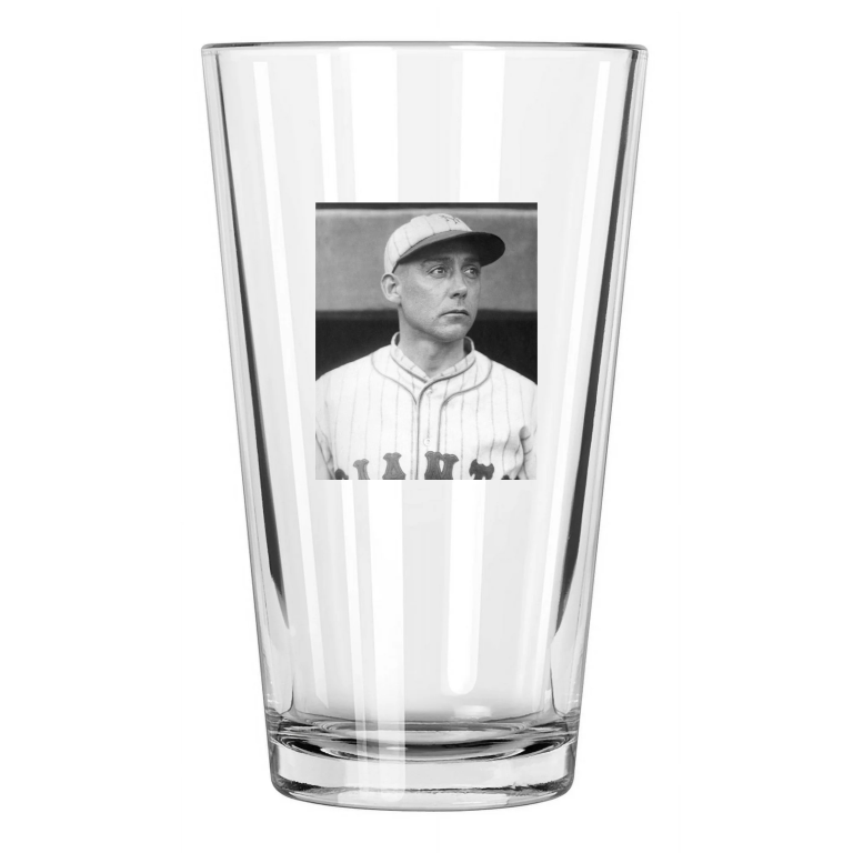 1927 New York Giants Edd Roush Photo Baseball Hof 62 Pint Beer Drinking Glass