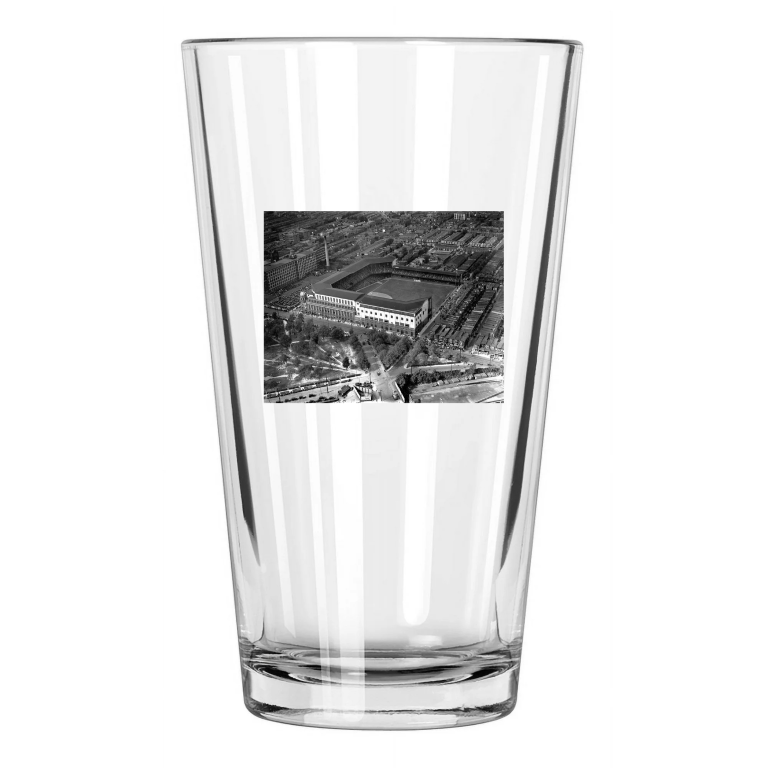 1930 Philadelphia Athletics Shibe Park Connie Mack Stadium Pint Beer Glass