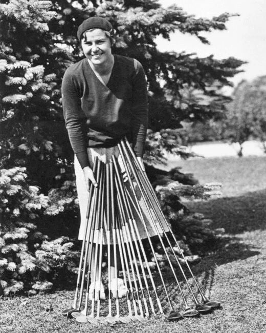 1931 Us Woman Golfer Helen Hicks Glossy Photo Vintage Print PGA Poster