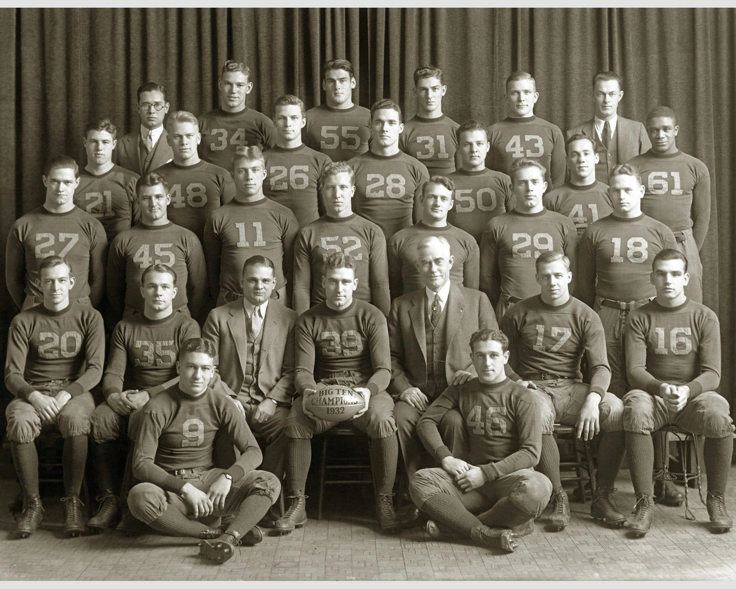 1932 Michigan Wolverines Photo Picture Ncaa Football Champs