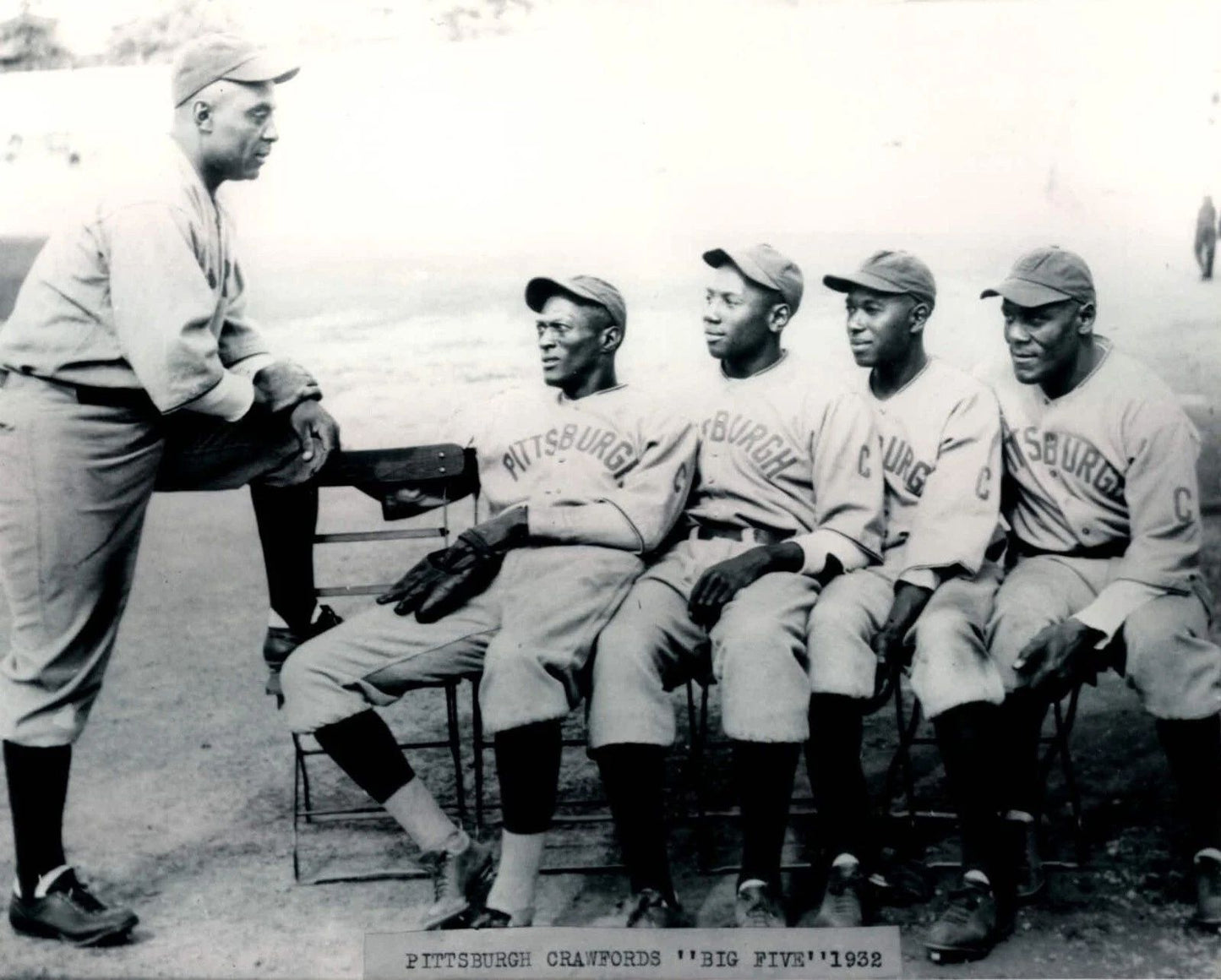 1932 Pittsburgh Crawfords Photo Baseball Picture Negro League Josh Gibson