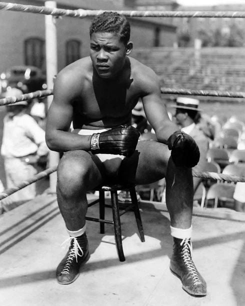 1935 Boxer Joe Louis Glossy Photo Heavyweight Champion Print Training
