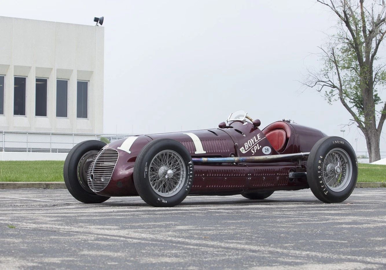 1938 Maserati Automobile Race Car Historic Boyle Special Picture Photo Poster