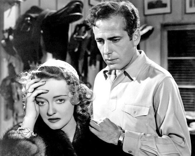 1939 Actors Bette Davis And Humphrey Bogart Photo Dark Victory Poster Print