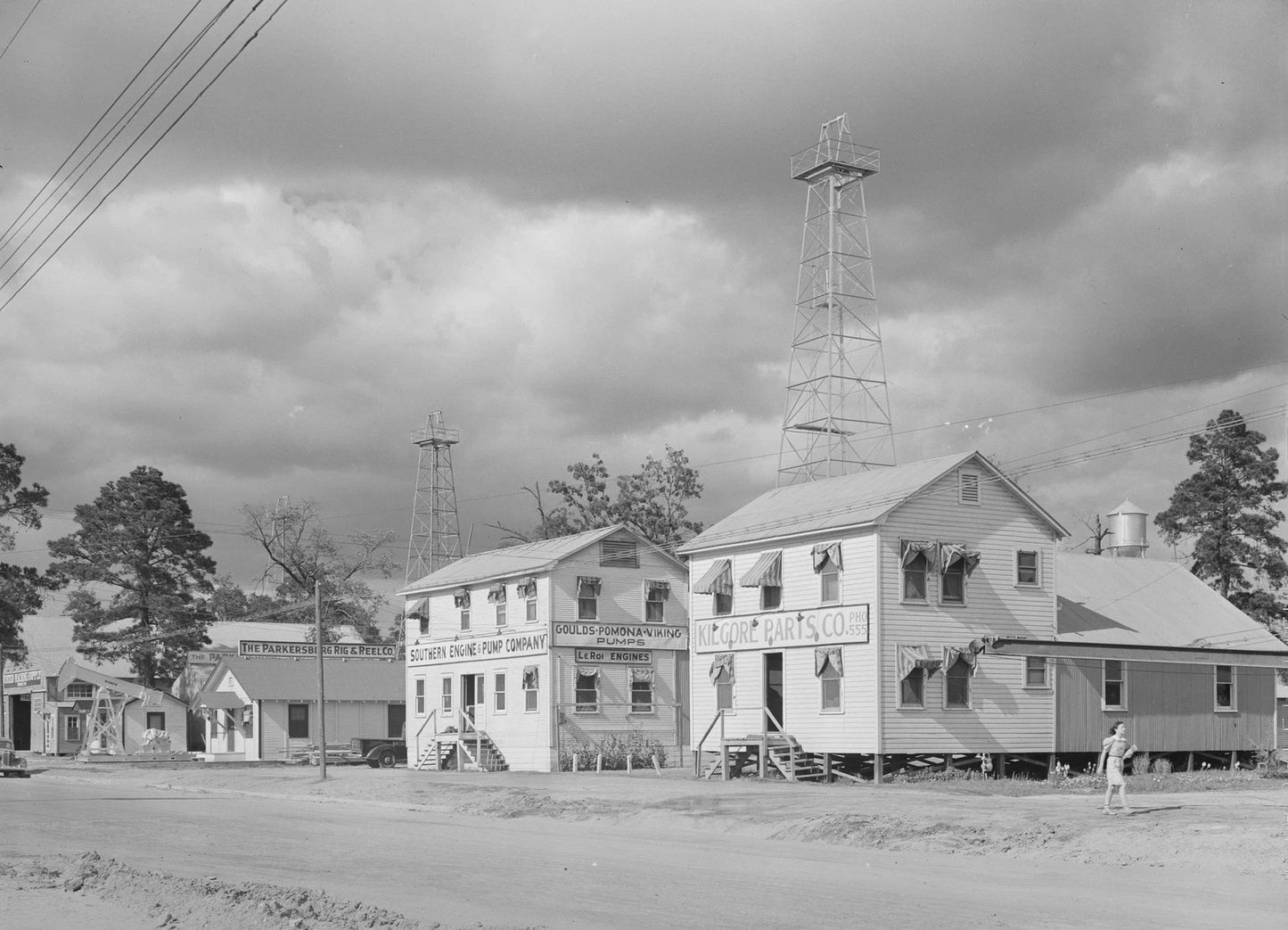 1939 Oil Well Supply Company Kilgore Texas Old Retro 300 Piece Jigsaw Puzzle