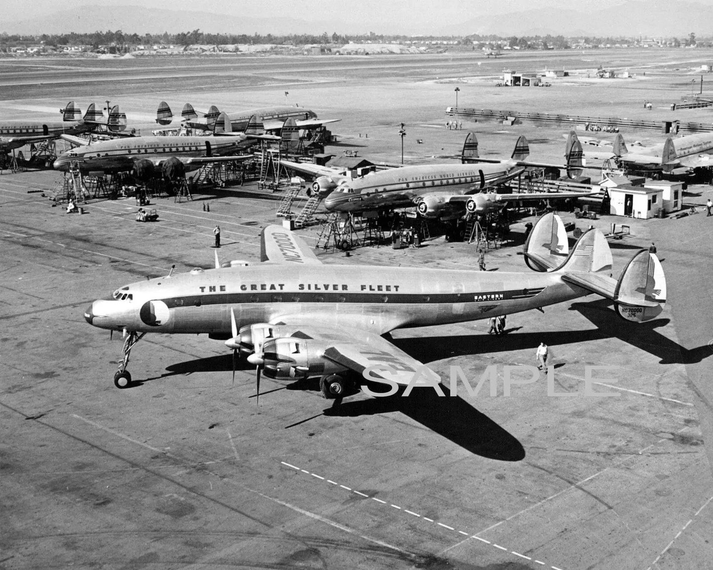 1946 The Great Silver Fleet Eastern Airlines Constellations 300 PCS Jigsaw