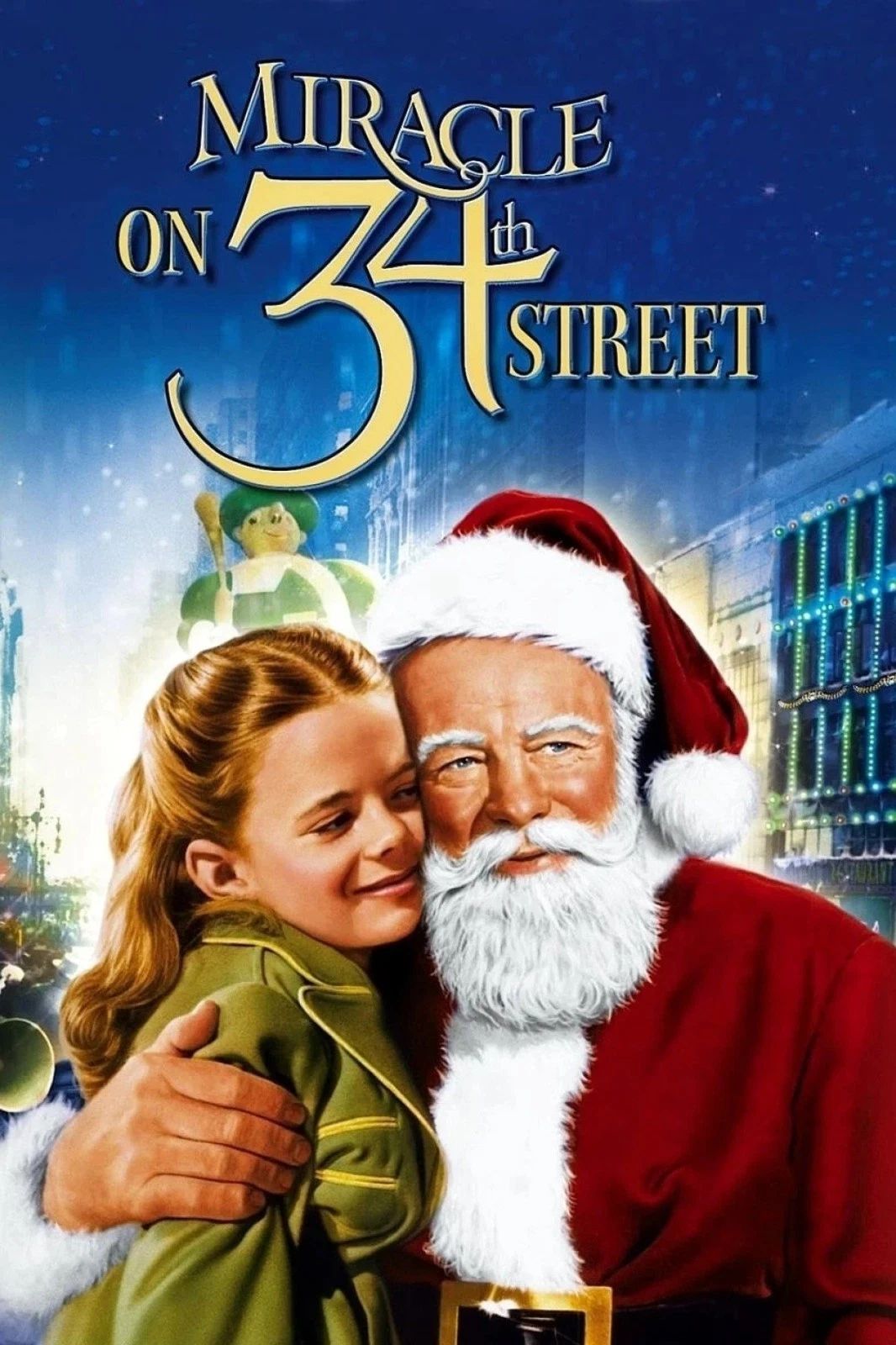 1947 Miracle On 34Th Street Movie Kris Kringle Santa Claus 300 PCS Jigsaw Puzzle