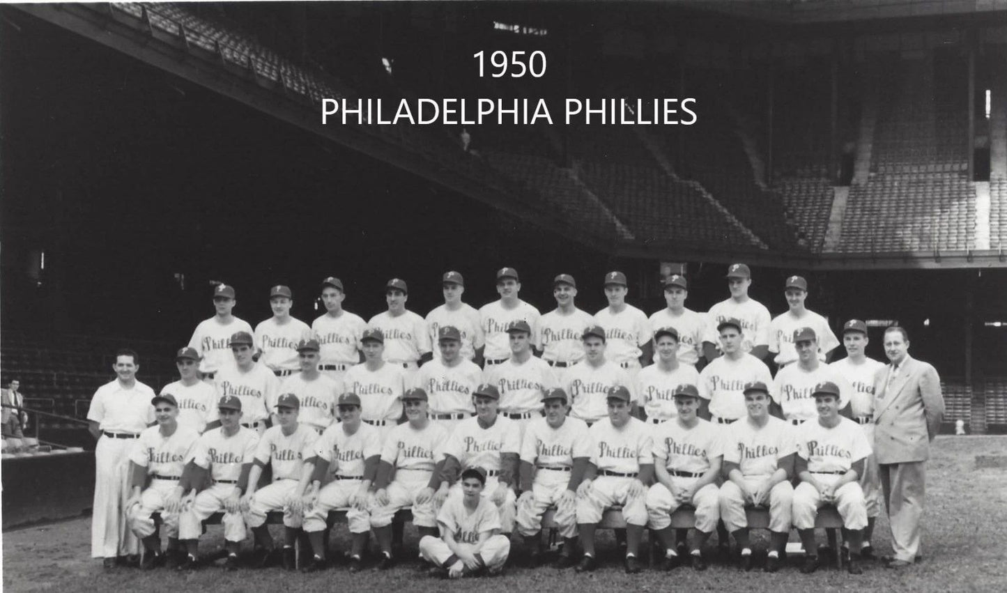 1950 Philadelphia Phillies Team Photo Baseball Mlb 300 Piece Jigsaw Puzzle