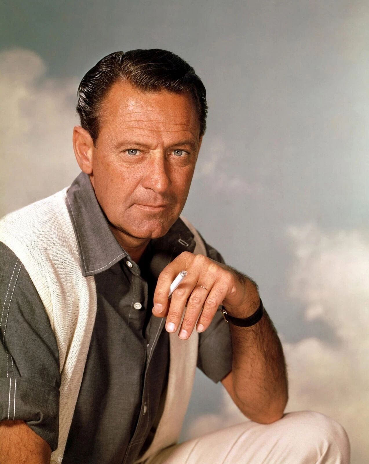 1950S Actor William Holden Classic Retro Vintage Portrait 300 PCS Jigsaw Puzzle