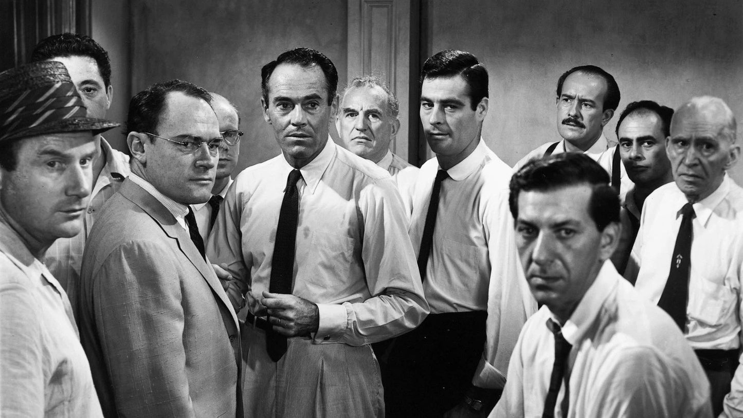 1957 12 Angry Men Movie Henry Fonda Martin Balsam John Fiedler 300 PCS Jigsaw