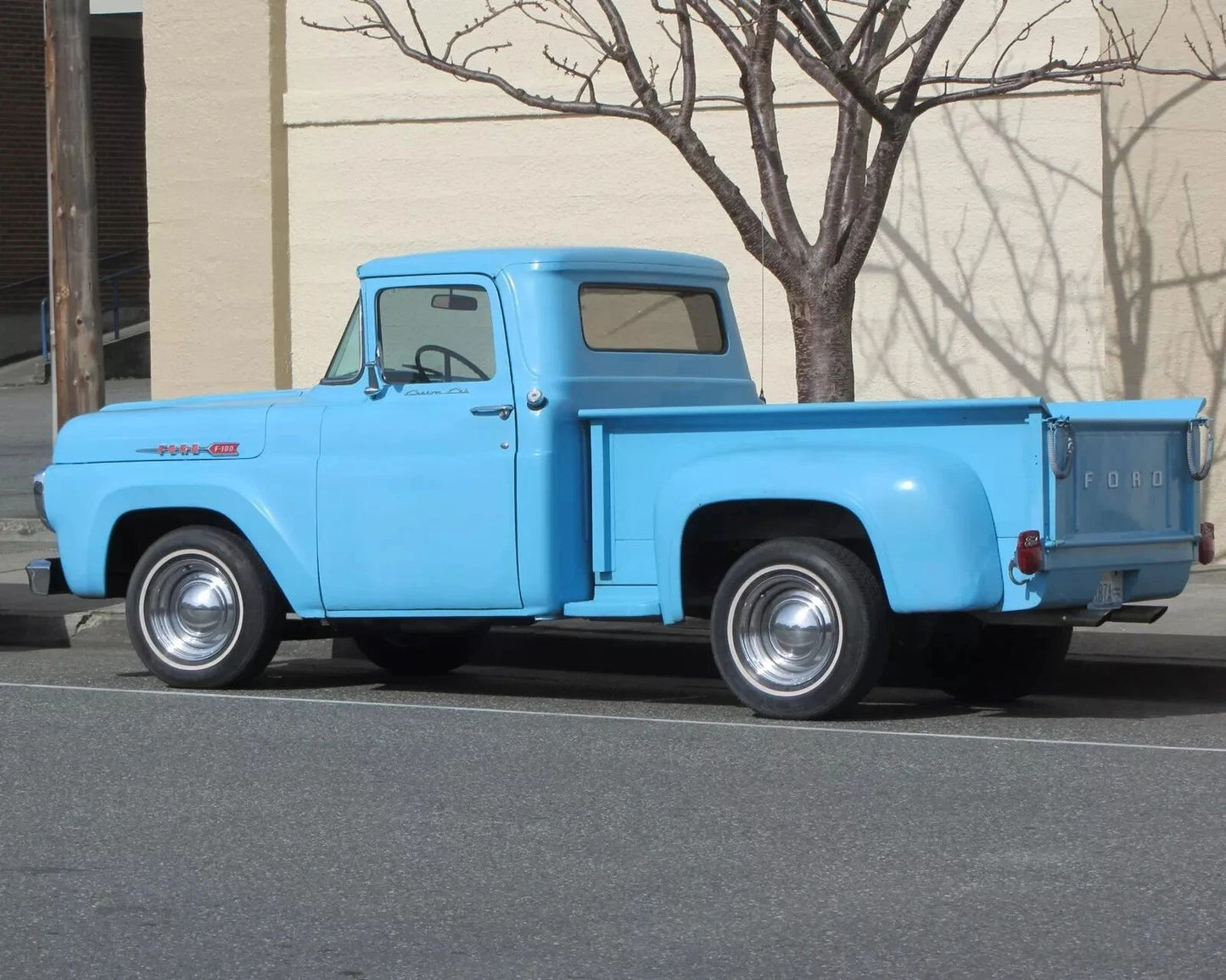 1959 Ford F 100 Pickup Truck Classic Car Vintage Photo 300 Piece Jigsaw Puzzle