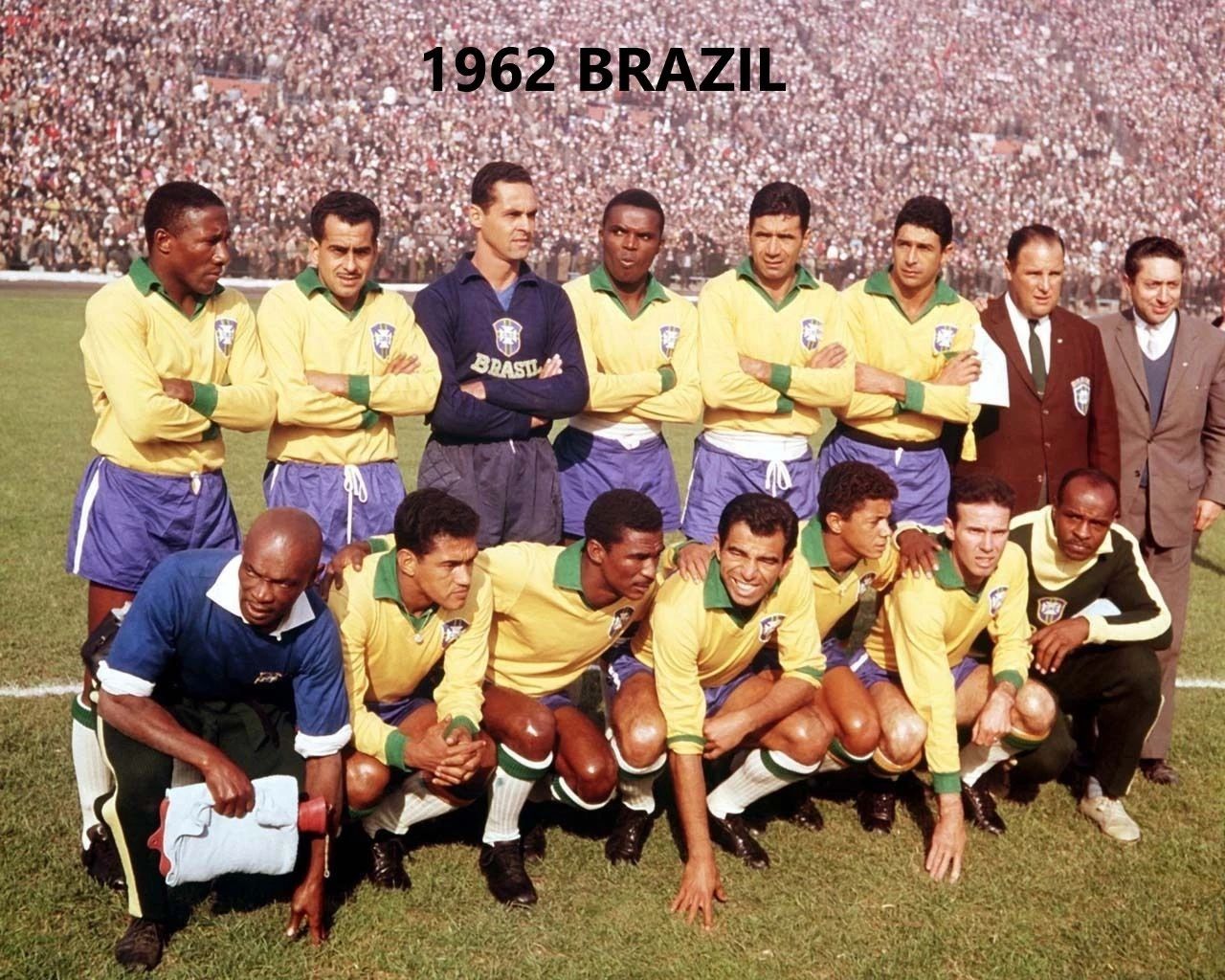 1962 Brazil Team Photo Soccer Picture World Cup Champs 300 Piece Jigsaw Puzzle