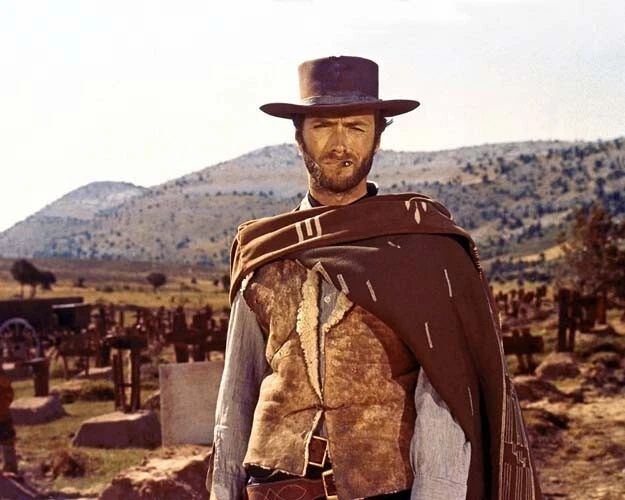 1966 The Good The Bad And The Ugly Glossy Photo Clint Eastwood Poster