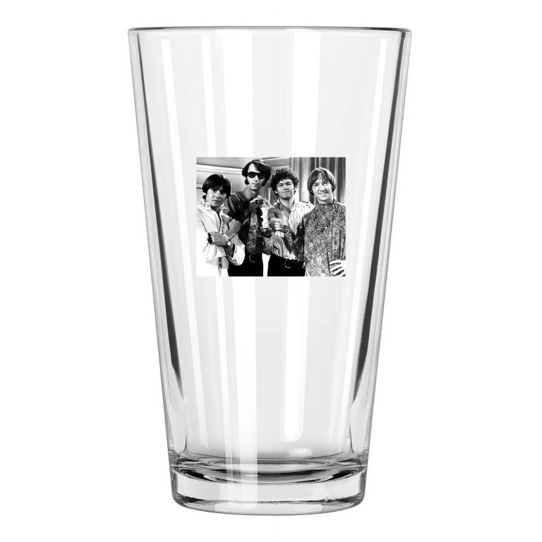1967 Tv Show The Monkees Photo Davy Jones Sitcom Pint Beer Drinking Glass