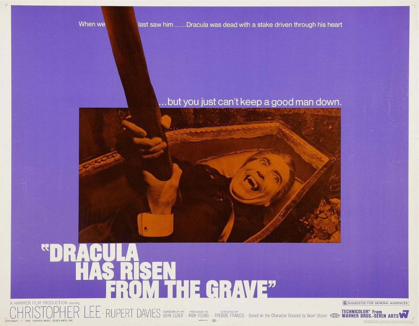 1968 Dracula Has Risen From The Grave Movie Transylvania 300 Piece Jigsaw Puzzle