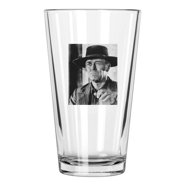 1968 Henry Fonda Photo Once Upon A Time In The West Pint Beer Drinking Glass