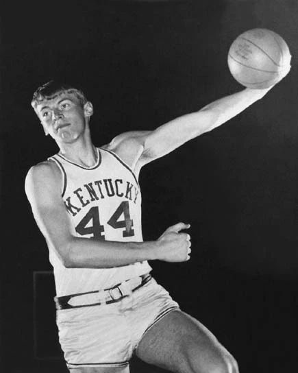 1968 Kentucky Dan Issel Glossy Photo Vintage College Basketball Print