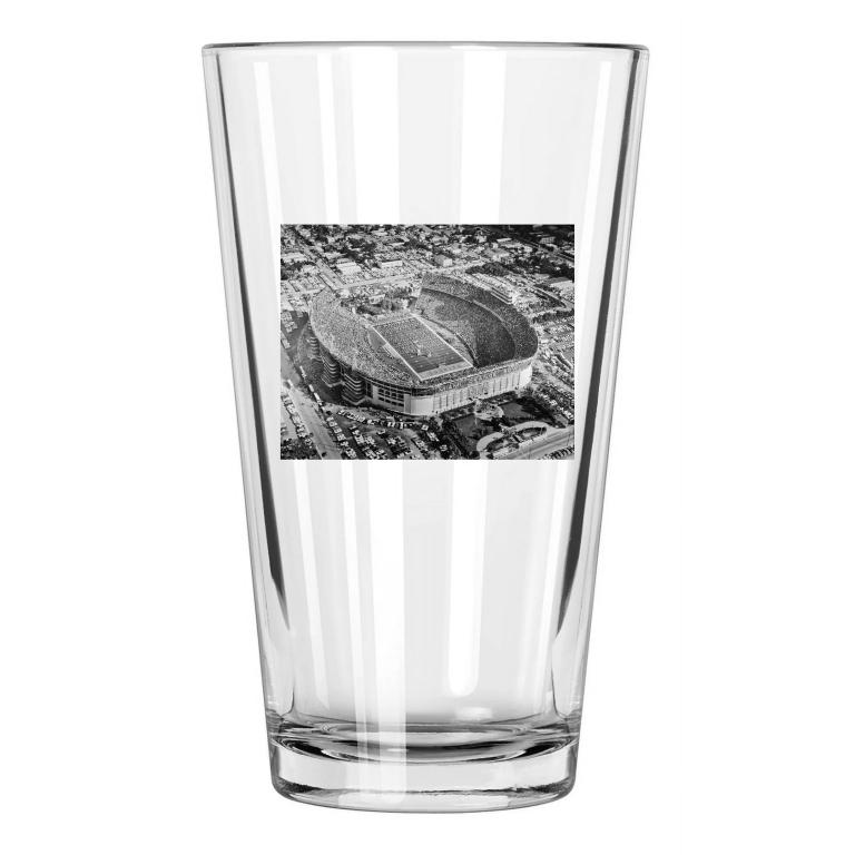 1968 Orange Bowl Packers Vs Raiders Nfl Super Bowl Ii 2 Pint Beer Drinking Glass