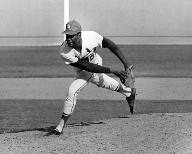 1968 St Louis Cardinals Bob Gibson Glossy Photo Baseball Poster Print