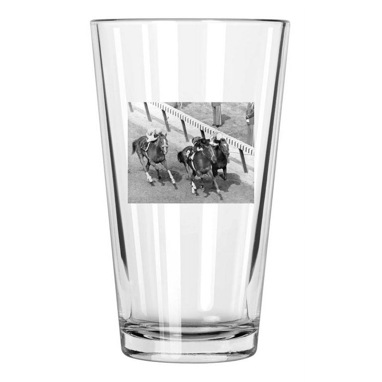 1969 Kentucky Derby Winner Majestic Prince Churchill Downs Pint Beer Glass