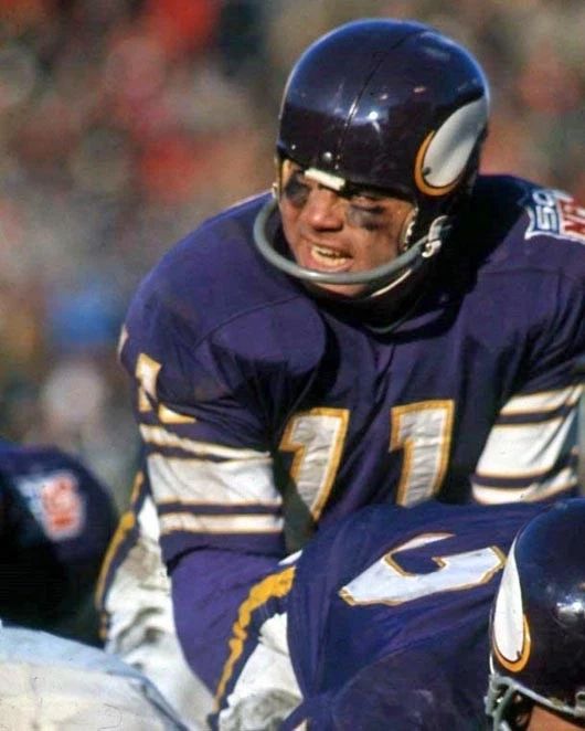 1969 Minnesota Vikings Joe Kapp Glossy Photo Football Print Poster 2