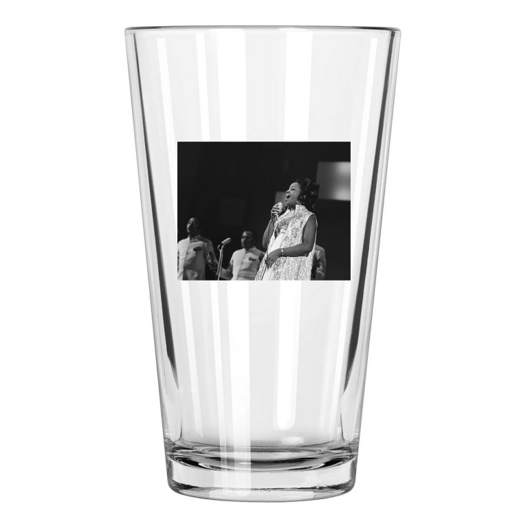 1969 Vocal Group Gladys Knight And The Pips R&B Soul Pint Beer Drinking Glass